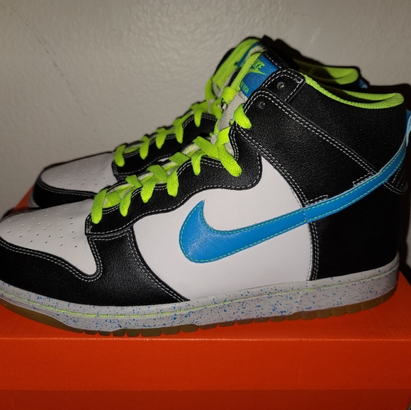 Nike Dunk High SB Premium White Blue Glow main image 8